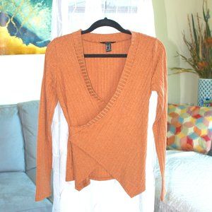Forever 21 | V-Neck Sweater | Cross Body Sweater